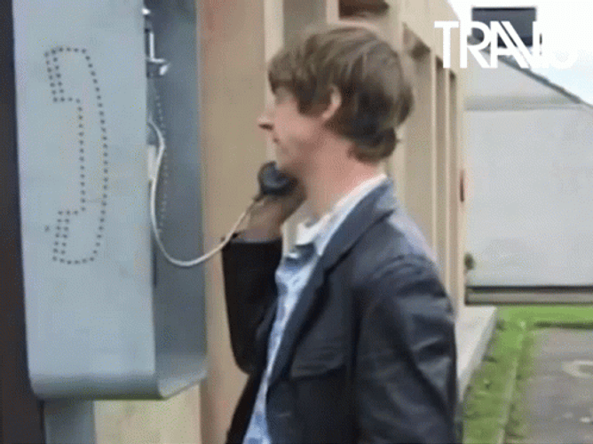 Travis Band Dougie Payne Hang Up Phone Call GIF