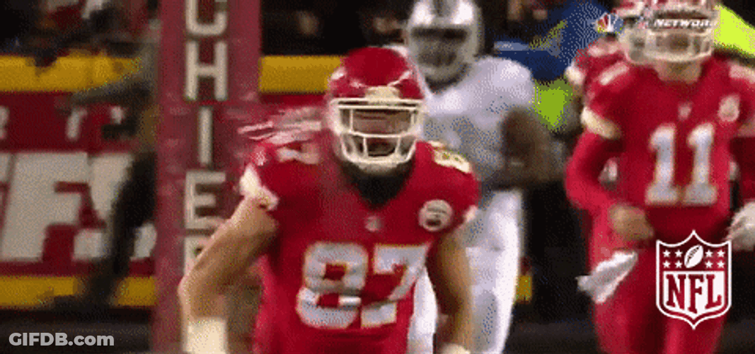 Travis Kelce Fired Up Ready To Make Difference GIF