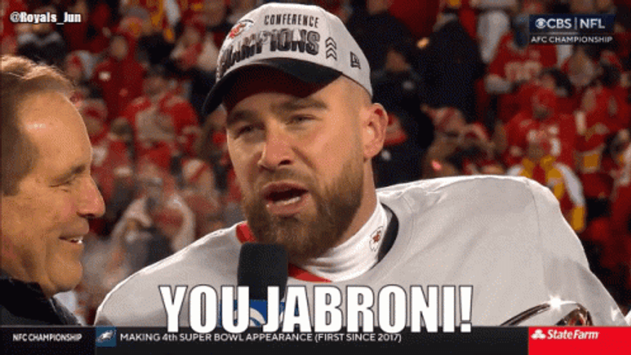 Travis Kelce You Jabron GIF