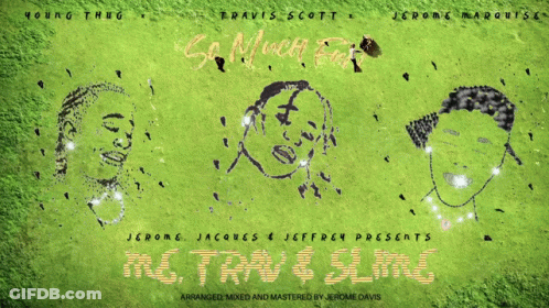 Travis Scott Mc Trave Slime Poster GIF