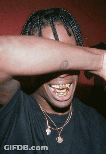 Travis Scott Rapper GIF