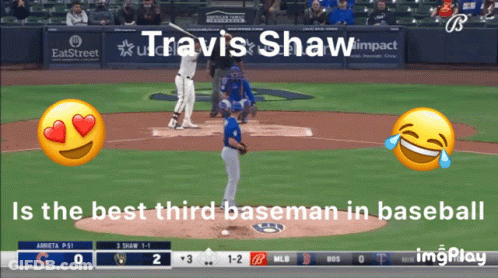 Travis Shaw Best Third Baseman GIF