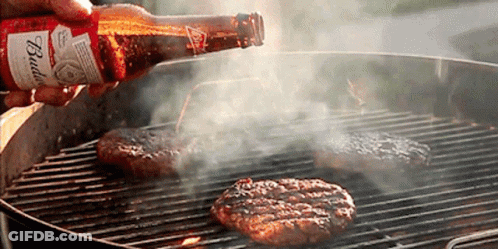 Tray Of Grilled Chicken Wings With Ranch GIF
