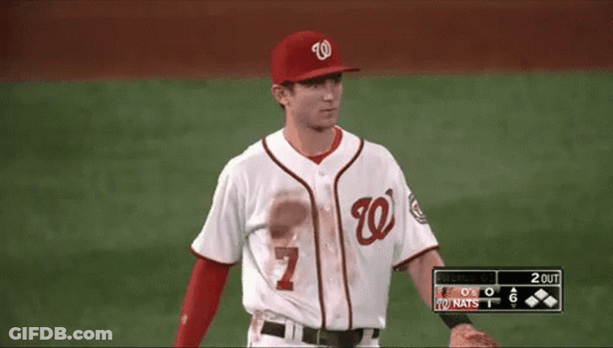 Trea Turner Casual Walk GIF