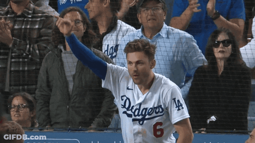 Trea Turner Chewing GIF