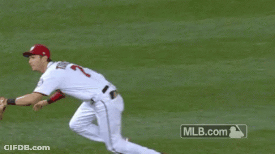 Trea Turner In Game GIF