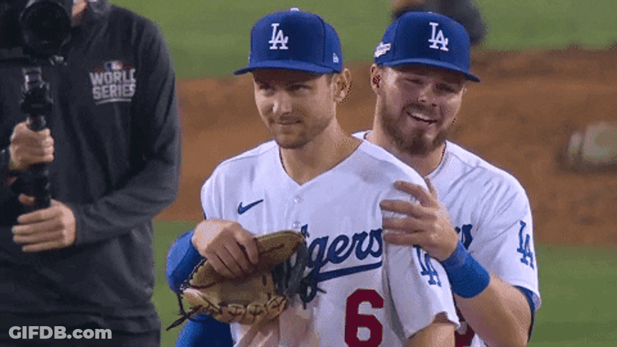 Trea Turner Sweet Hug GIF