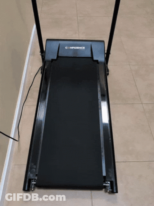 Treadmill Going On By Itself GIF