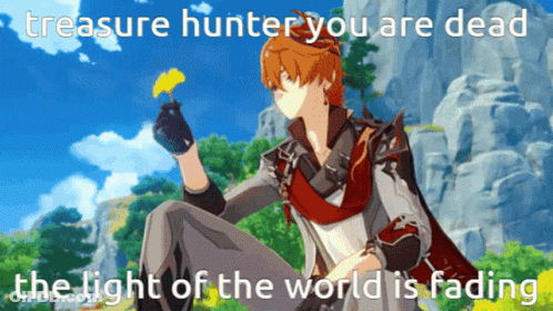 Treasure Hunter Dead Light Fading GIF