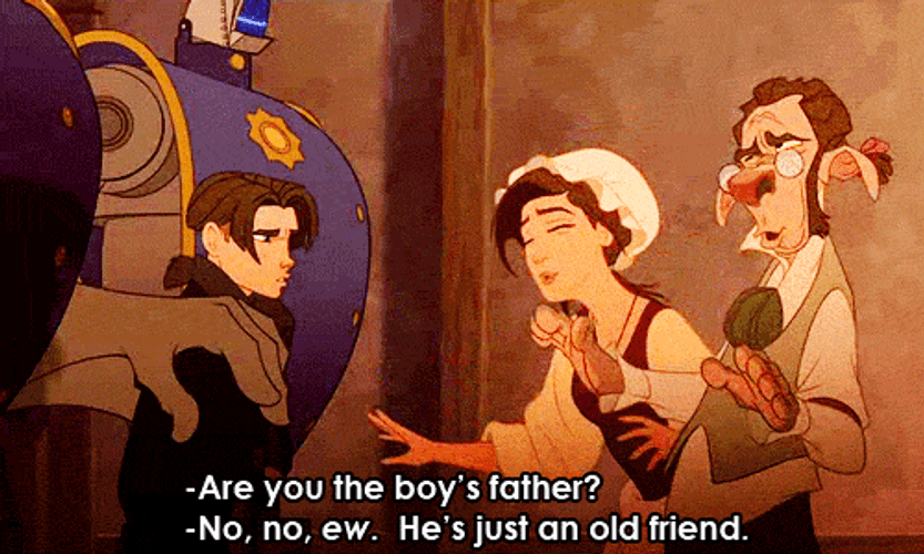 Treasure Planet Awkward Scene GIF