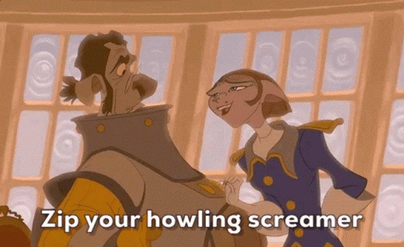 Treasure Planet Captain Amelia Doctor Doppler GIF