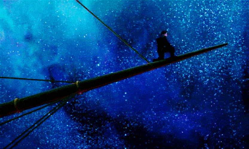 Treasure Planet Jim Hawkins Starry Night GIF