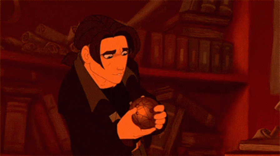Treasure Planet Map Jim Hawkins GIF