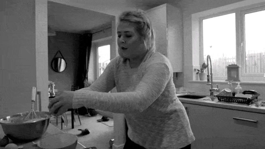 Treat Yo Self Baking Kitchen Dance GIF