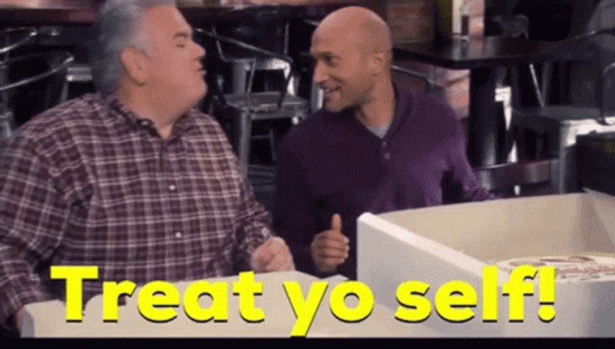 Treat Yo Self Jerry And Rec GIF