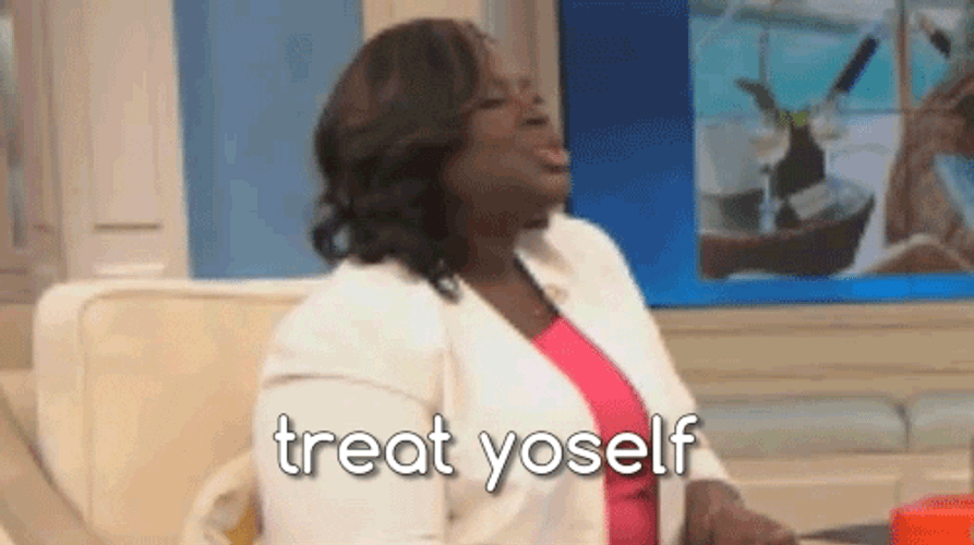 Treat Yo Self Retta Meredith Vieira GIF