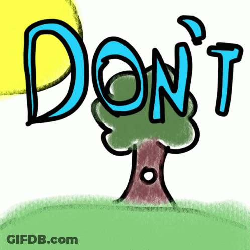 Tree Drawing With Don't GIF