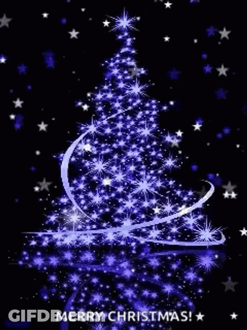 Tree Lights Christmas In July GIF