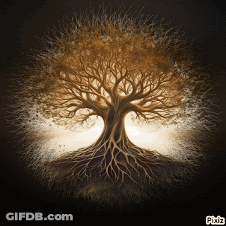 Tree With Pixiz GIF
