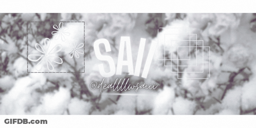 Tree With Save Text GIF