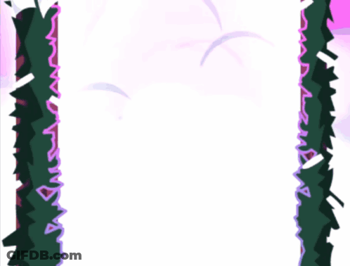 Trees With Pink Sky GIF
