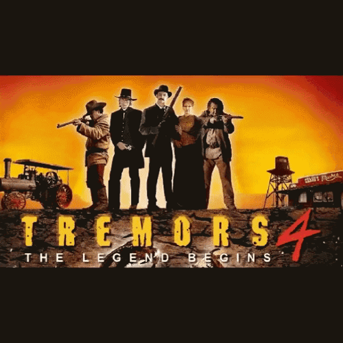 Tremors 4 Flickering Movie Poster Advertisement GIF