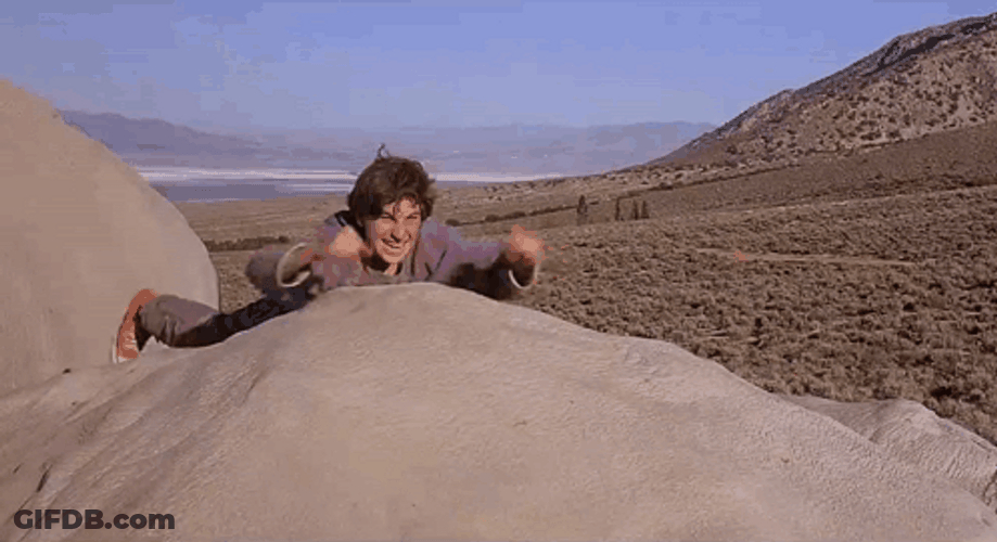 Tremors Melvin Plug Surprised GIF