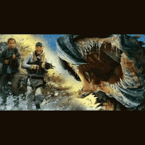 Tremors Vintage Movie Poster GIF