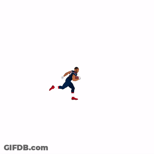 Treveyon Henderson Running With Football GIF