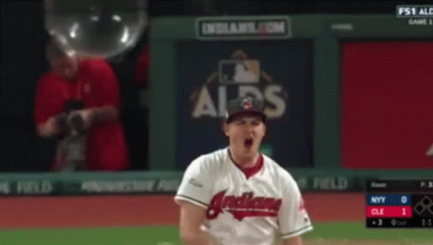 Trevor Bauer Indians Yes GIF