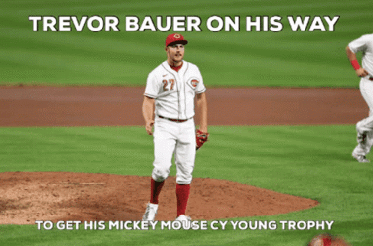 Trevor Bauer Mickey Mouse Meme GIF