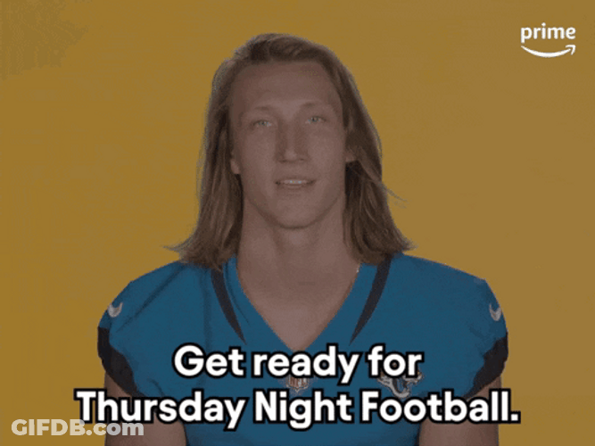 Trevor Lawrence Thursday Night Football GIF