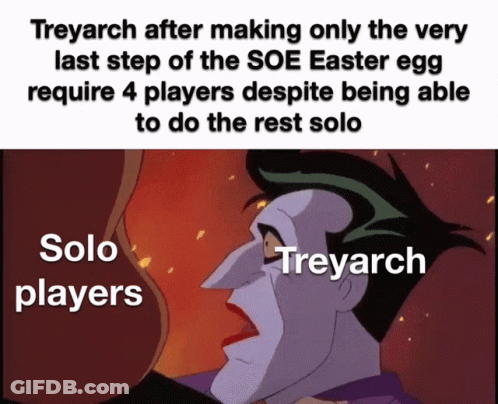 Treyarch After Last Step Of SOE Easter Egg GIF