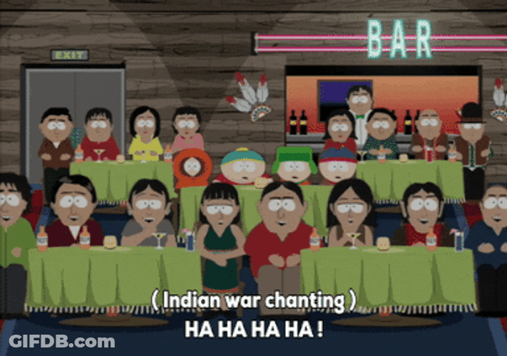 Tribal Chief Indian War Chanting Ha Ha Ha GIF