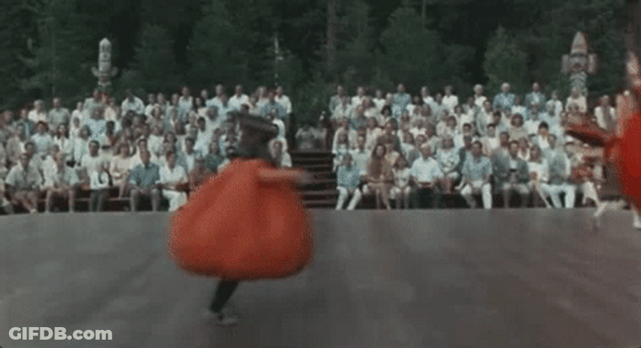 Tribe Dance On Addams Family Thanksgiving GIF