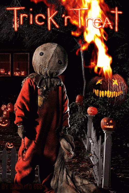 Trick Or Treat Scary Costume GIF