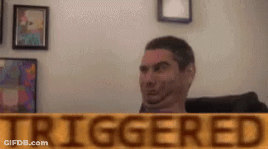 Triggered Ethan Klein Funny Face GIF