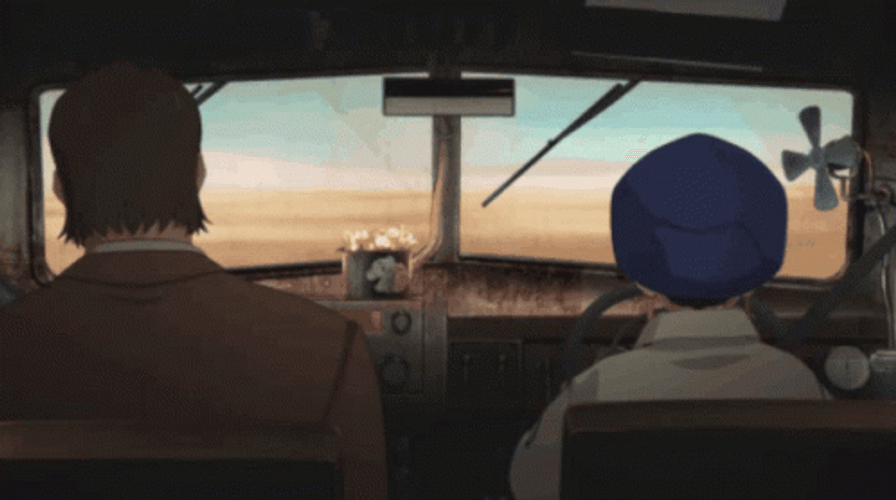 Trigun Stampede Paper Spanked GIF