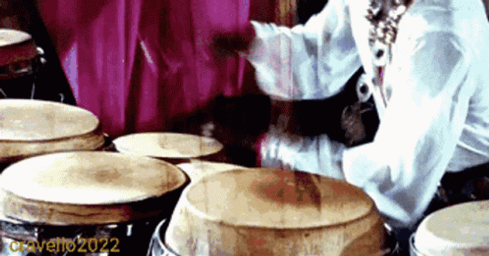 Trinidad And Tobago Drumming GIF