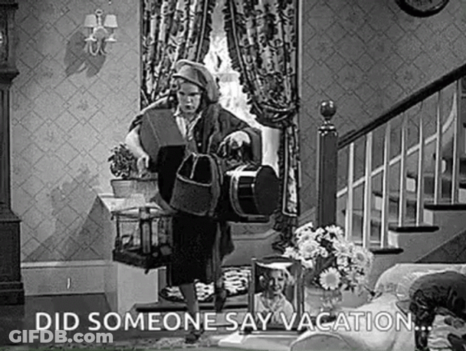 Trip Did Someone Say Vacation Judy Garland GIF