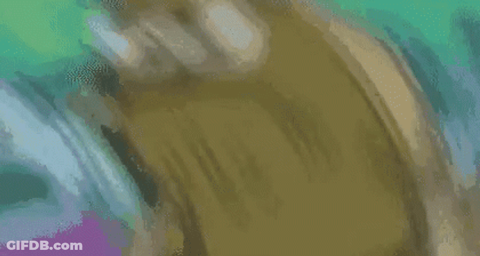 Trip Out Mr Krabs Psychedelic Moving Art GIF