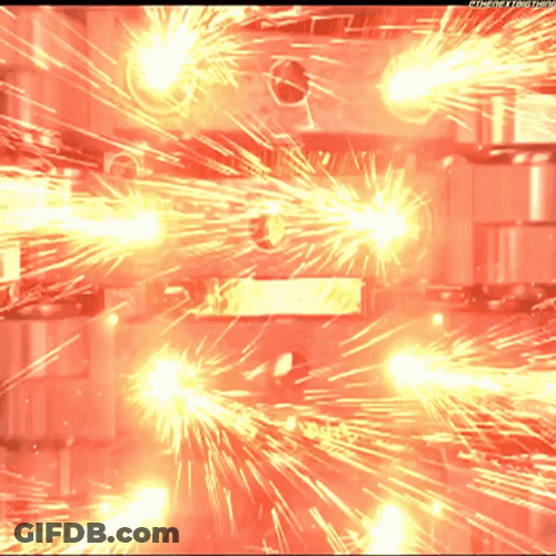 Triple H Exhibiting Might Fiery Background GIF