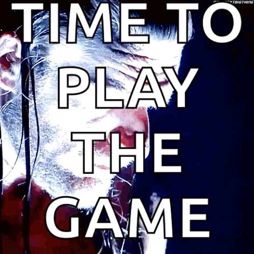Triple H Time To Play The Game On GIF