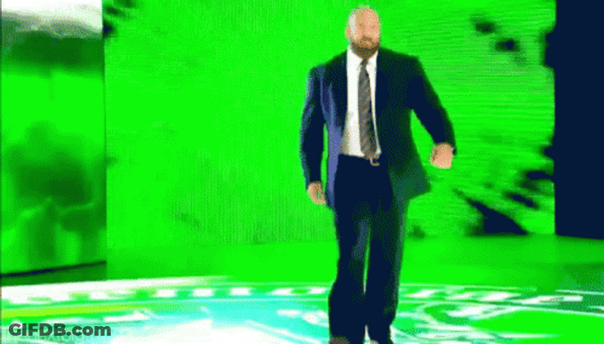 Triple H Walking On Stage GIF