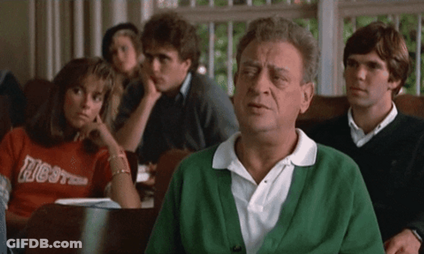 Triple Lindy Back To School Rodney Dangerfield GIF