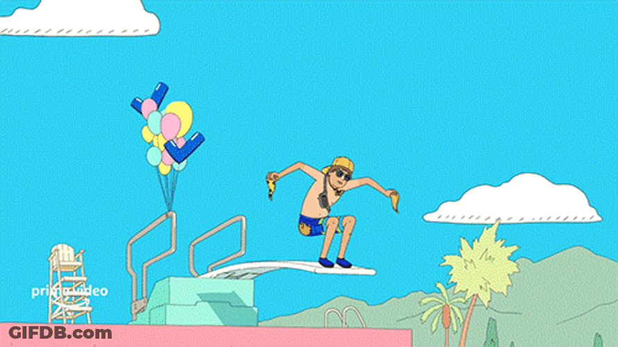 Triple Lindy Diving Dale Fairfax GIF