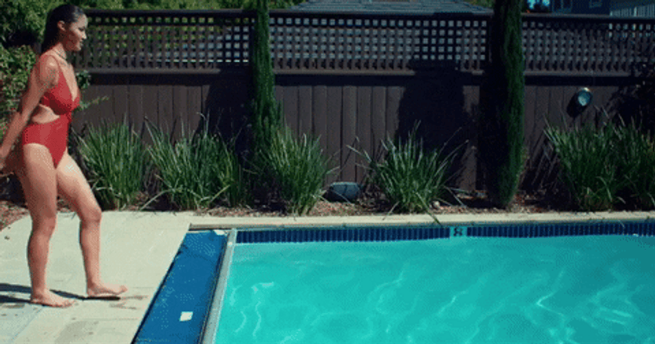 Triple Lindy Pool Party Dive Loop GIF