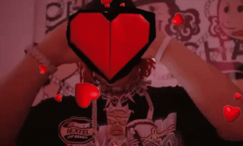 Trippie Redd Heart GIF
