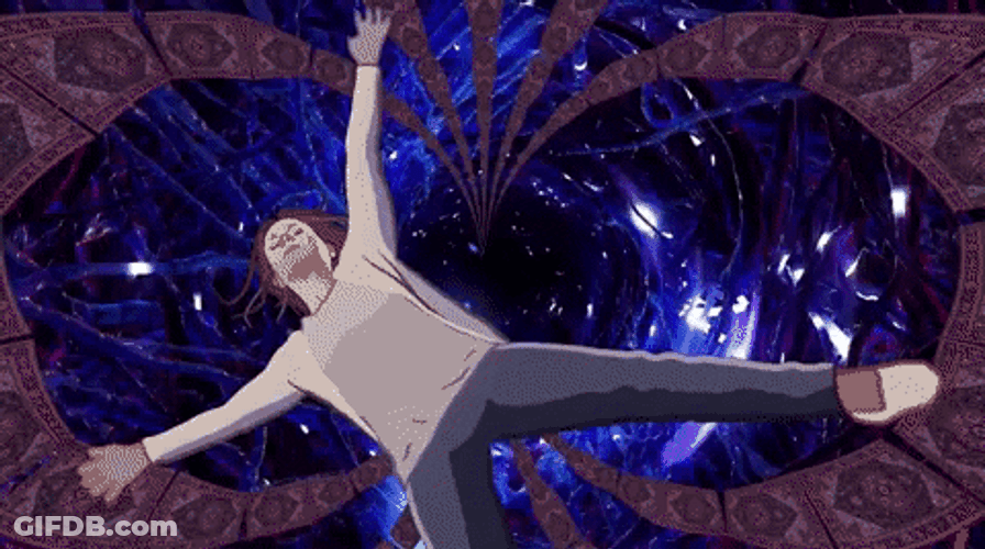 Tripping Woman Falling To Her Dream GIF