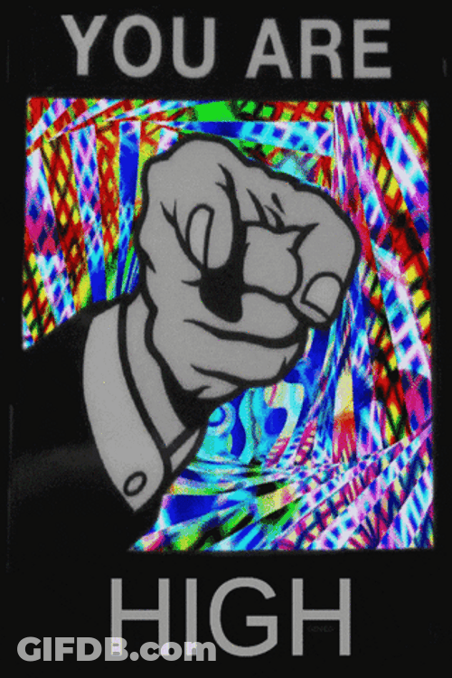 Tripping You Are High GIF